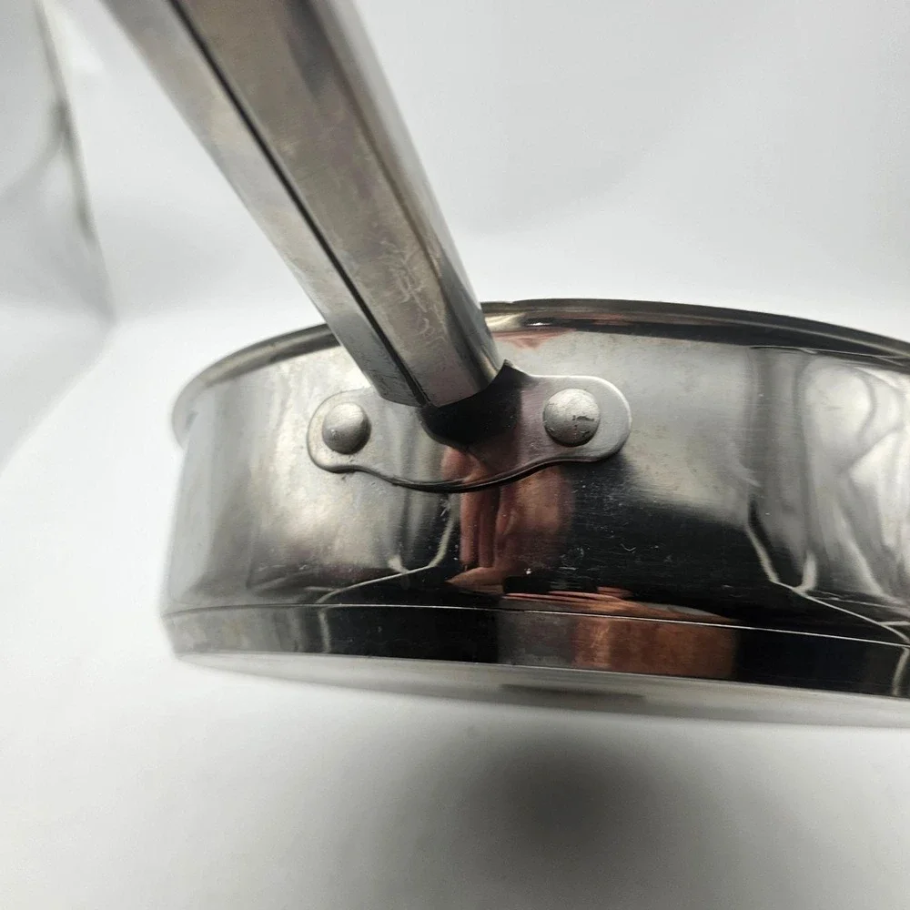 Wolfgang Puck Cafe Collection Saute Pan 10 Inch Silver Stainless Steel 042005